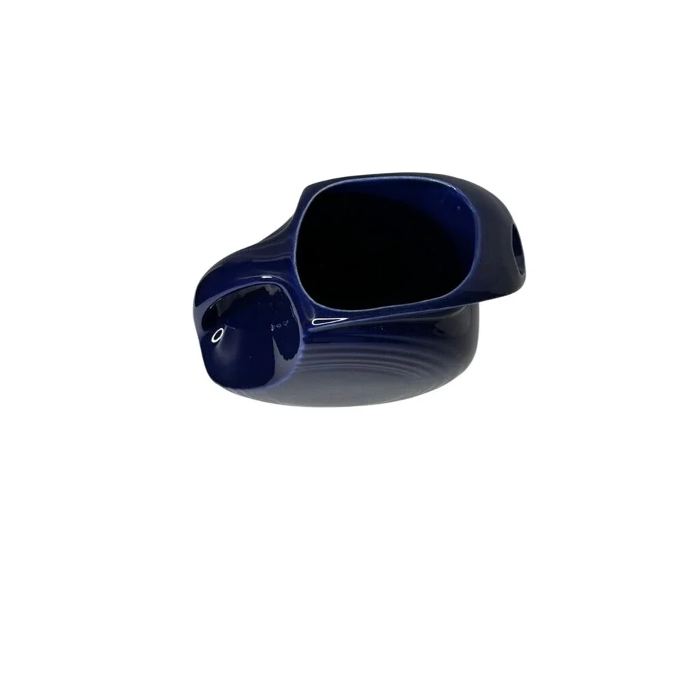 Fiesta Disk Pitcher Large‎ Cobalt Blue Excellent Art Deco Concentric Rings
